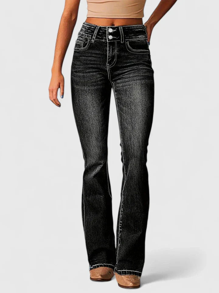 Amélie & Rose™ | The Céleste Flared Jeans