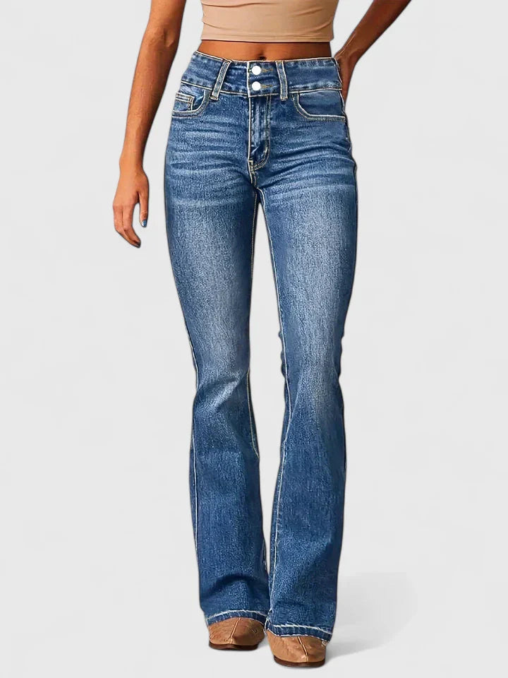 Amélie & Rose™ | The Céleste Flared Jeans