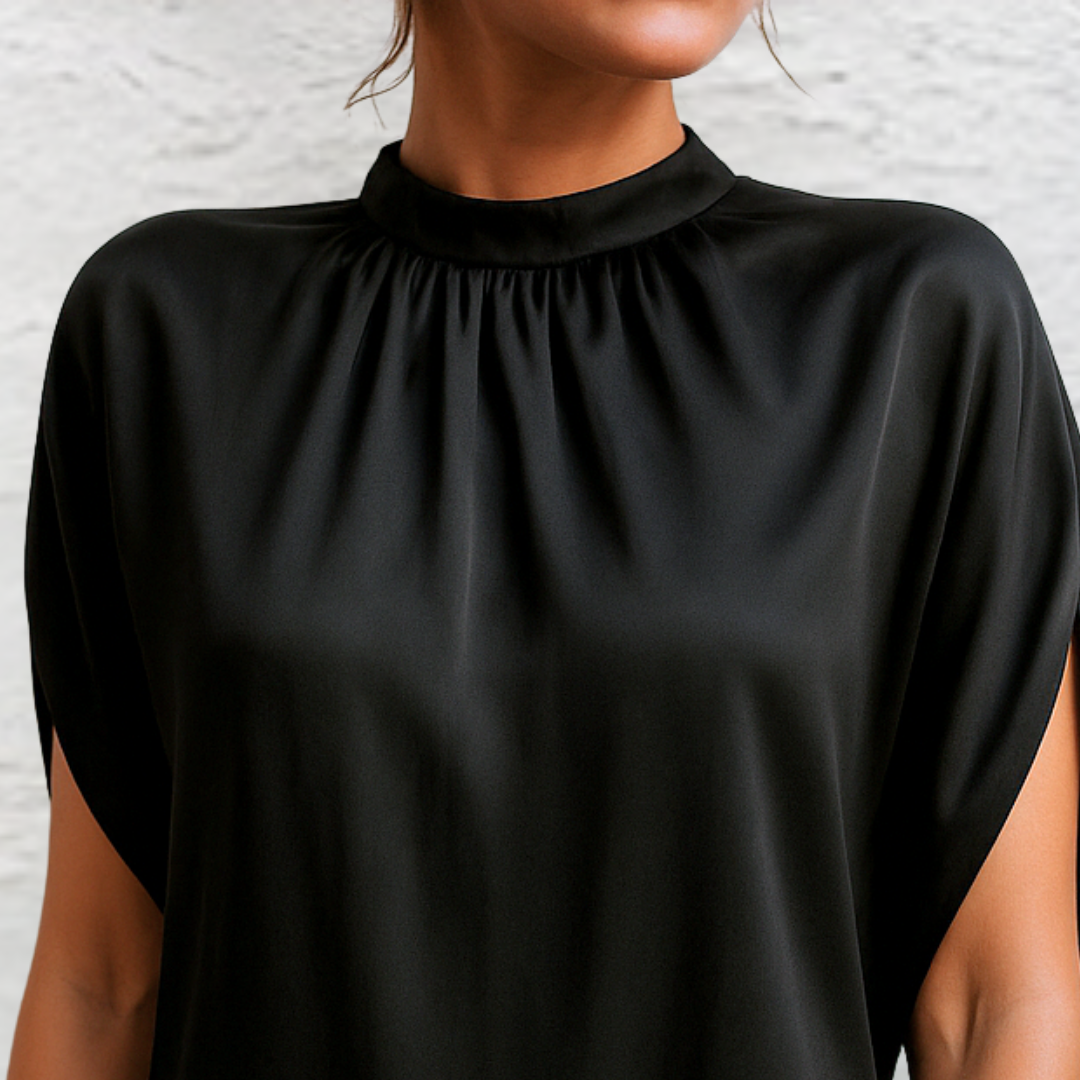 Amélie & Rose™ | Elegant Black Dress
