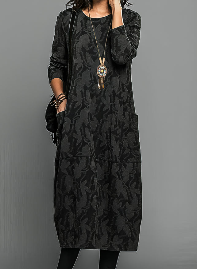 Amélie & Rose™ | The Clara Elegant Autumn Dress