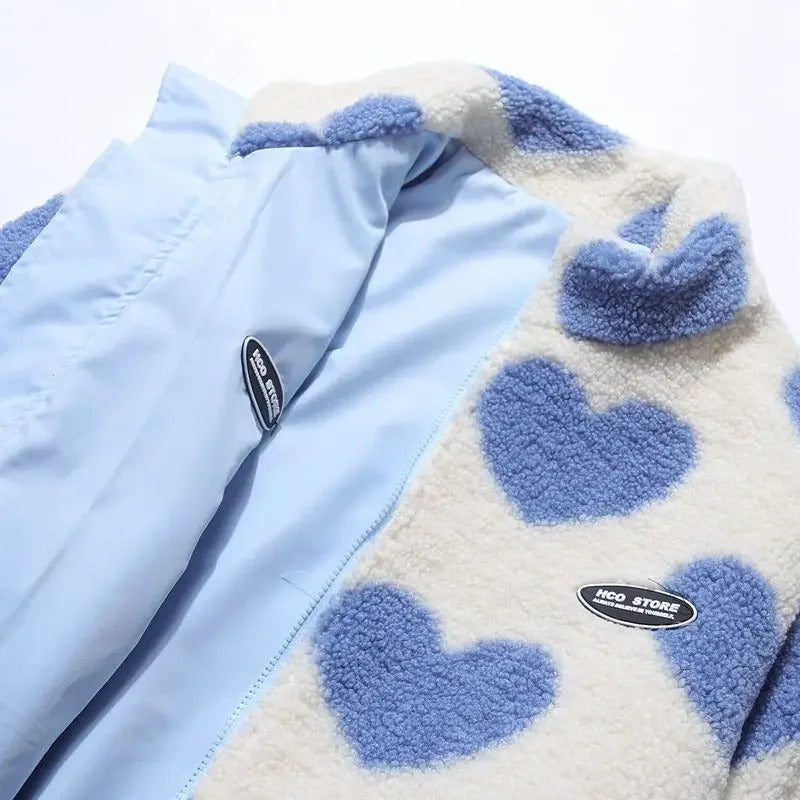 Amélie & Rose™ | Reversible Heart Jacket