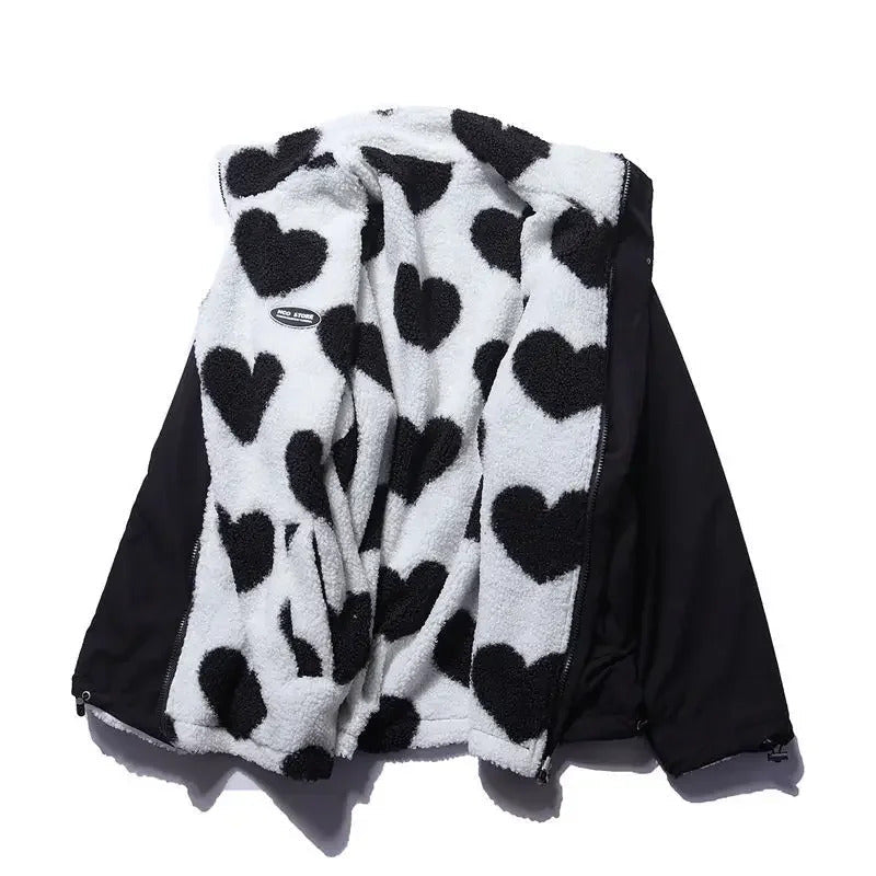 Amélie & Rose™ | Reversible Heart Jacket