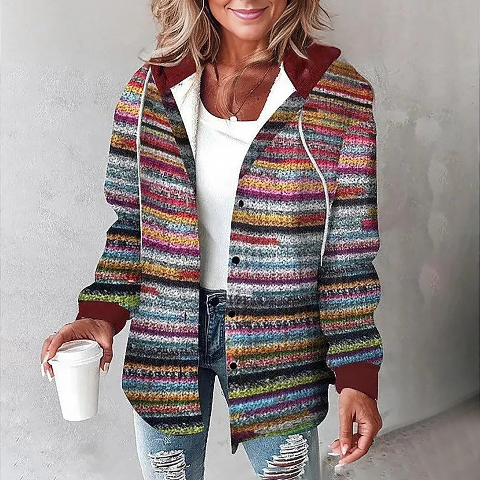 Amélie & Rose™ | The Mia Cosy Autumn Jacket