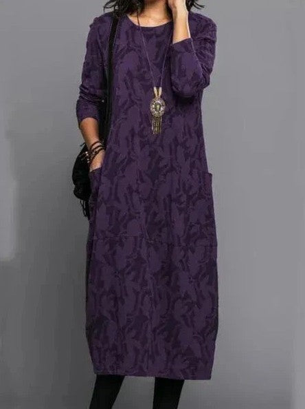Amélie & Rose™ | The Clara Elegant Autumn Dress