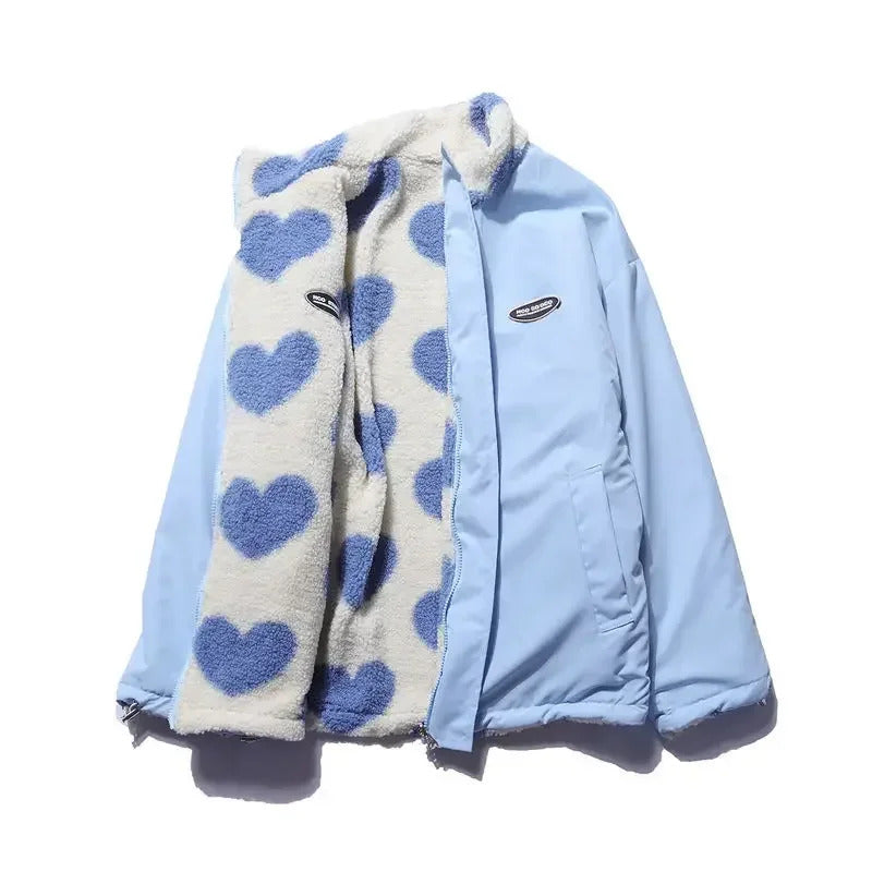 Amélie & Rose™ | Reversible Heart Jacket