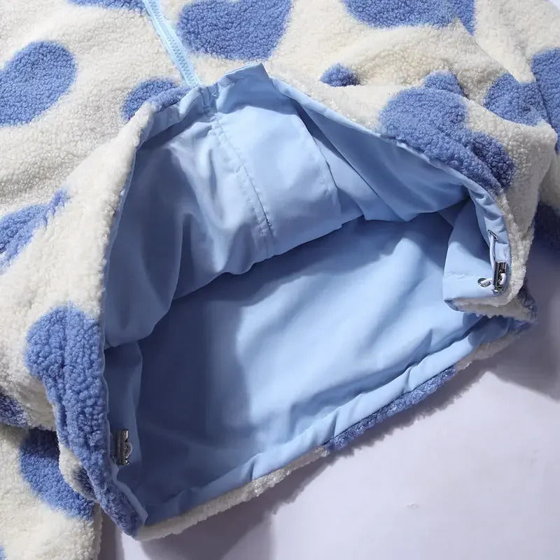 Amélie & Rose™ | Reversible Heart Jacket