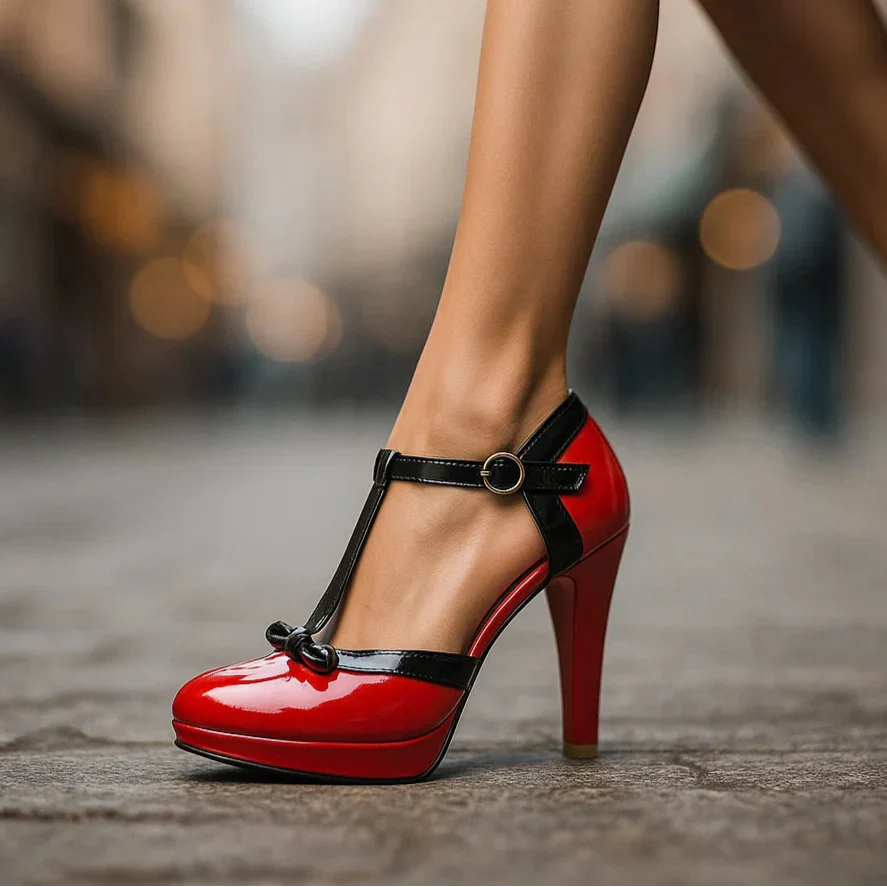 Amélie & Rose™ | Vivienne Bow-Tie Heels