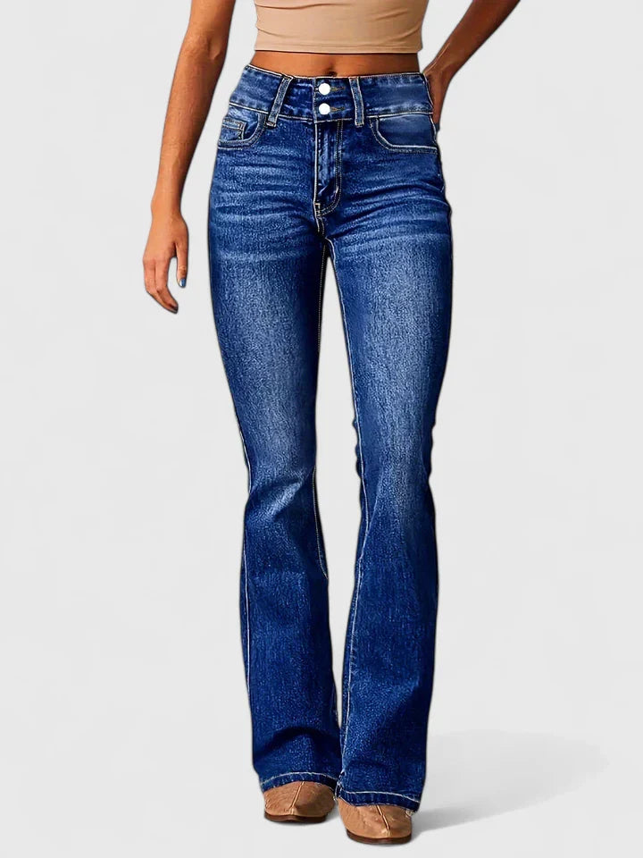 Amélie & Rose™ | The Céleste Flared Jeans