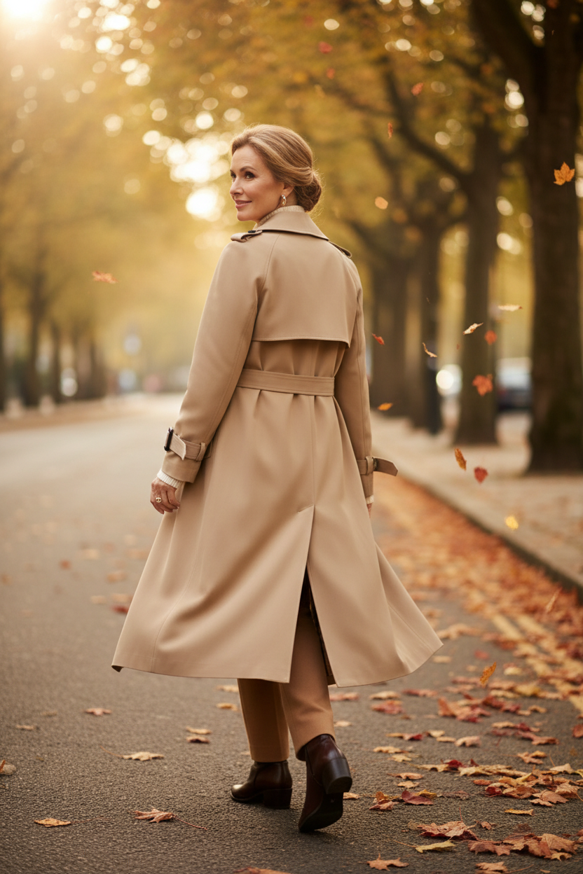 Amélie & Rose™  | The Claire Trenchcoat